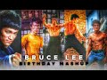 Bruce Lee birthday mashup status tamil | mass whatsapp status | happy birthday Bruce Lee 💪🔥🔥