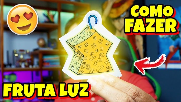 Como desenhar e fazer uma figurinha da fruta BLIZZARD Blox fruits