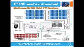دورة الطاقة الشمسية للمبتدئين   8 تسليك   النظام الشمسي المستقل عن الشبكة