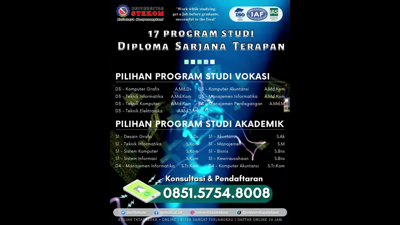 nih guys pilihan program studi favorit !!
