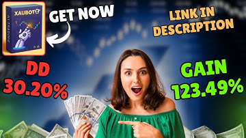 XAUBOT Pro EA MT4 – Smart Gold Trading Robot | High Profit & Low Risk Scalping