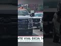 Fuerte choque deja 10 heridos en Monterrey