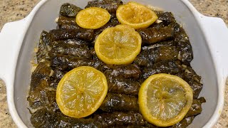 Zeytinyağlı Sarma Tarifi Olive Oil Wrap Recipe