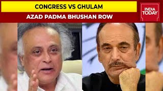 Ghulam Nabi Azad's Padma Award: Jairam Ramesh Takes Jibe But Kapil Sibal Questions Congress