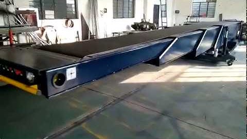 40ft Container Loading Unloading Belt Conveyor
