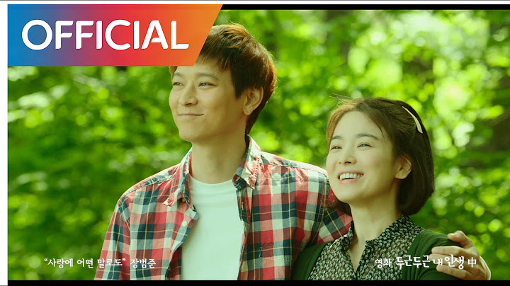 장범준 (Jang Beom June ) - 사랑에 어떤 말로도 (사말로도) (No Words Can Describe My Love For You) MV