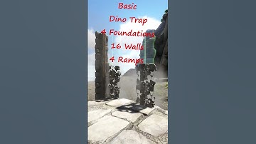 Universal Dino Trap Ark Survival Evolved #shorts