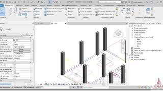 REVIT ARQUITECTURA 2019 (BÁSICO): CAP. 04 PILARES ARQUITECTONICOS