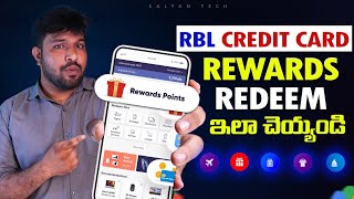 How To Redeem RBL Reward Points Telugu | RBL Credit Card Reward Points Redeem 