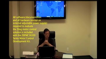 Zilog Training Video: Brushless DC Motor Control with the Z8FMC16100 MCU