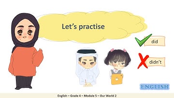 Grade 4 – English  – Module 5 – Our World – Part 2