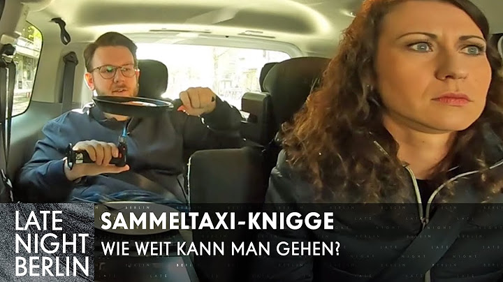 Sammeltaxi-Knigge: Wie weit kann man gehen? | Late Night Berlin | ProSieben