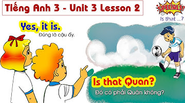 Tiếng Anh lớp 3: Unit 3 Lesson 2 - This is Tony - Đây là Tony.