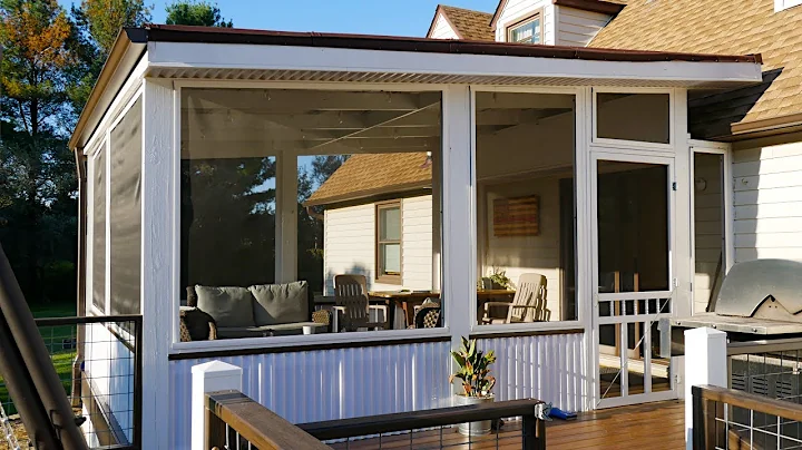 Build a Screen Porch on a Deck without Attaching t...