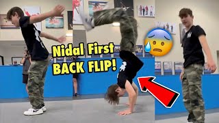 Nidal Wonder Back Flipping Again After his ACCIDENT?! 😨 **EMOTIONAL**