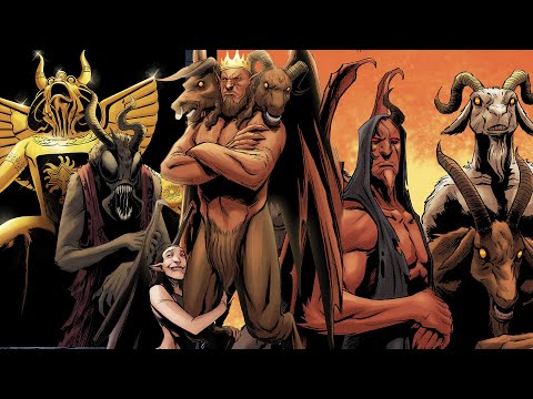 The 7 Princes of Hell - Lucifer, Leviathan, Azazel, Asmodeus, Belfegor, Mammon, Beelzebub