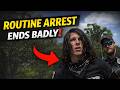 ENTITLED THIEF VIOLATES RESTRAINING ORDER — INSTANT KARMA CAUGHT ON BODYCAM