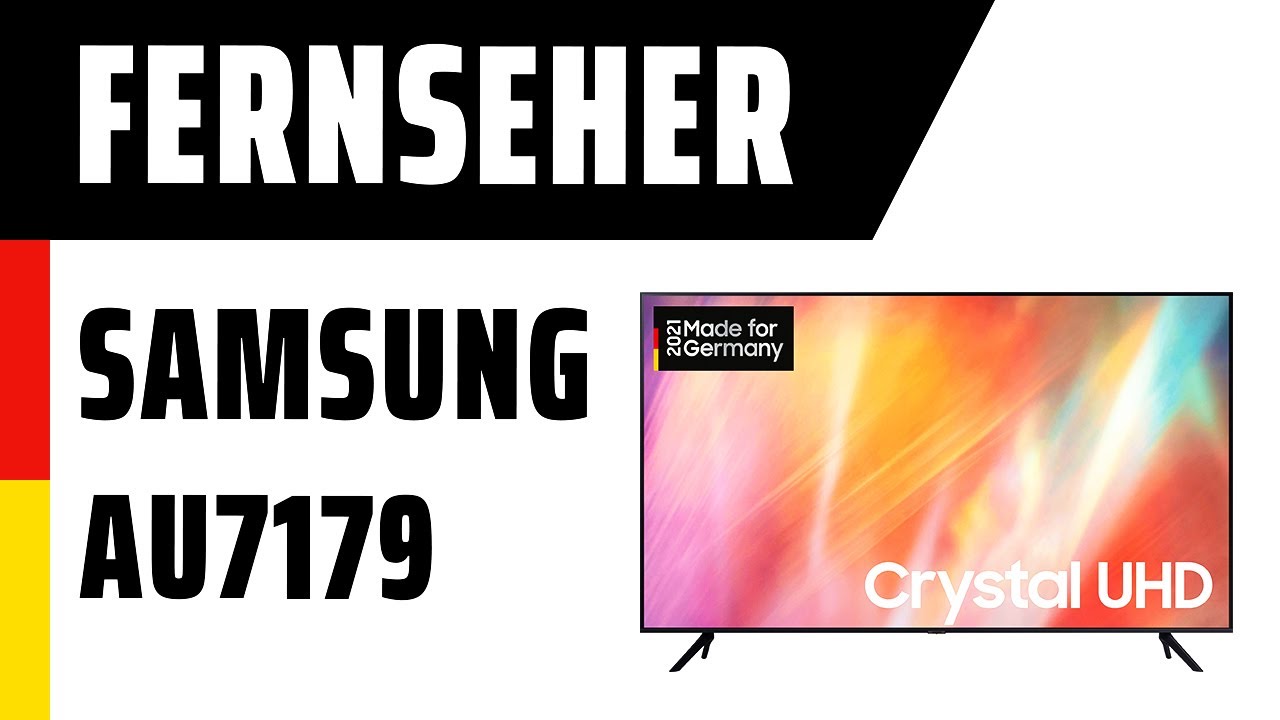 Fernseher Samsung GU43AU7179UXZG (AU7179) | Deutsch - YouTube