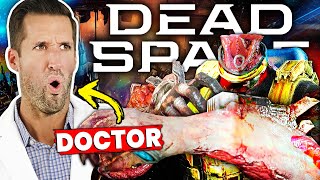 ER Doctor REACTS to DEAD SPACE REMAKE Death Animations