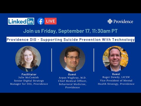 Supporting Suicide Prevention With Technology