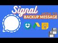 How to Backup chats on Signal private messaging app online and offline | How to use Signal app