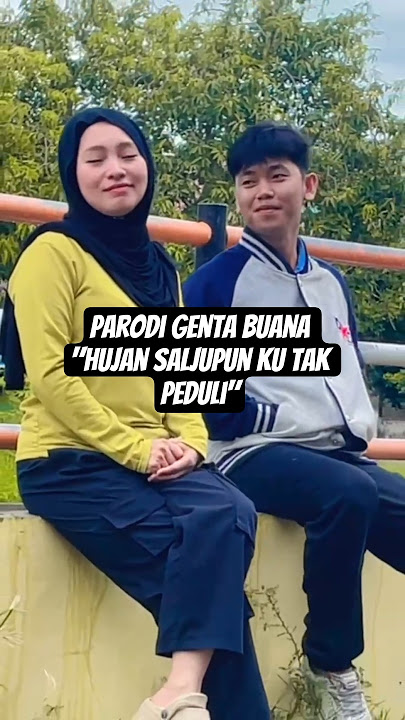 parodi genta buana 'jangan kan sekedar hujan air' #viralvideo #video #gentabuana #temy #revimariska