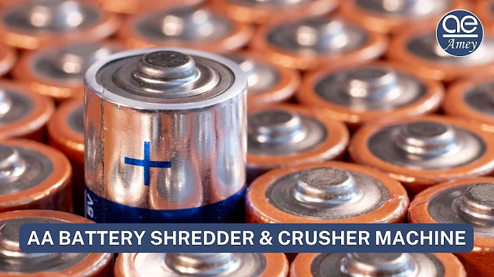 Battery Shredder & Crusher Machine | Alkaline Battery Crusher | Mobile Battery Recycling Machine