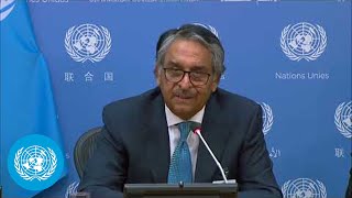 Peace between Pakistan & India depends on Jammu & Kashmir -Pakistan Press Conference| United Nations