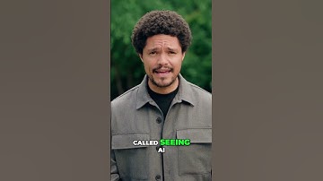 Empowering the Visually Impaired Trevor Noah Meets Seeing AI #shorts #AI #microsoft #accessibility