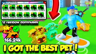 HOW TO GET FREE DOMINUS HUGE IN PET SIMULATOR (TUTORIAL 100% LEGIT) -  BiliBili