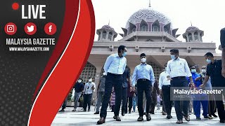 MGTV LIVE : Tan Sri Muhyiddin Solat Jumaat di Masjid Putra