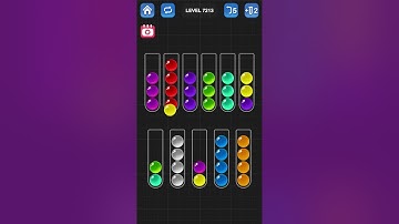 Ball Sort Puzzle by Guru Game: Levels 7211, 7212, 7213, 7214, 7215