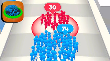 Crowd Hole ​- All Levels Gameplay Android,ios (Part 3)