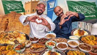فطور العيد اكلات سعودية من كل انحاء المملكة 🇸🇦
