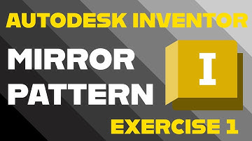 How to Use the Mirror Pattern in Autodesk Inventor