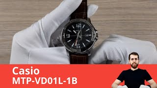 Обзор и настройка часов Casio MTP-VD01L-1B