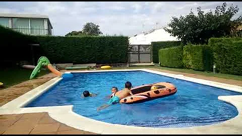 En   el     agua
