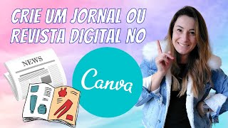 Como criar um JORNAL ou REVISTA DIGITAL no CANVA screenshot 4