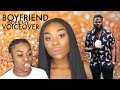 BOYFRIEND DOES MY HAIR & MAKEUP VOICEOVER... LOOOOL |  FT LONGQI HAIR | NISSY TEE