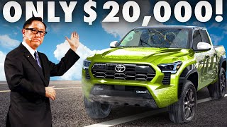 Toyota NEW $20,000 Truck DESTROYS  Ford Maverick!