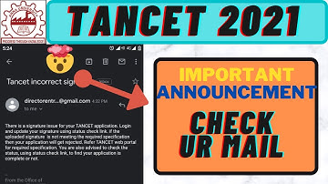 STATUS CHECK PANEENGALA?! | TANCET 2021 UPDATES | TANCET MBA MCA ME M.ARCH