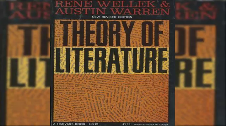 Teora literaria (Resumen) - Rene Wellek y Austin W...