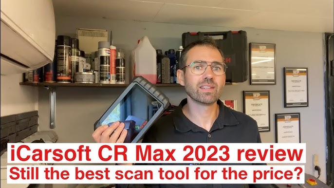 Professional Scan Tool iCarsoft CR Max BT Full System New 2022 Model