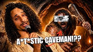This caveman joke went way too far (stand-up comedy) 😭