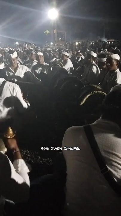 Baleganjur taksu tri semara - Melasti ring segara Masceti - Pura Puseh sumampan 25 Maret 2025