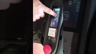 Display New 2B1-2B2 Move Directional Level To Neutral Or Off Hyd.lever To Neutral