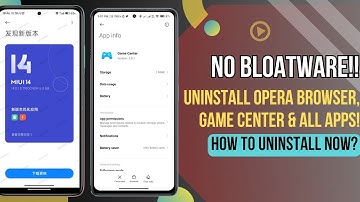 Uninstall Bloatware now without PC, without ADB & without third party apps! No bloatware in MIUI 14!