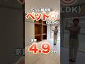 【家賃4.9万円で住む節約ペット可2LDK…!!】 同棲にオススメの2LDK物件をご紹介♪