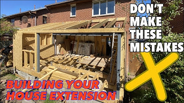 Hoe ik deze uitbouw heb gebouwd - van begin tot eind, alle fasen