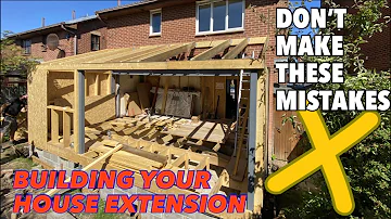 How I built this House extension - start to finish all the stages